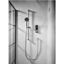 Triton HOME Digital Mixer Shower Pumped All-in-One Ceiling Pack with Riser Rail Low Pressure Gravity