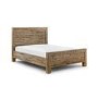 Hoxton Wooden Double Bed Frame with Rustic Oak Finish - Julian Bowen