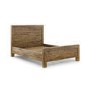 Rustic Oak Super King Bed Frame with Footboard - Hoxton - Julian Bowen