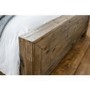 Rustic Oak Super King Bed Frame with Footboard - Hoxton - Julian Bowen