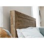 Rustic Oak Super King Bed Frame with Footboard - Hoxton - Julian Bowen