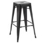 LPD Pair of Hoxton Bar Stools in Black