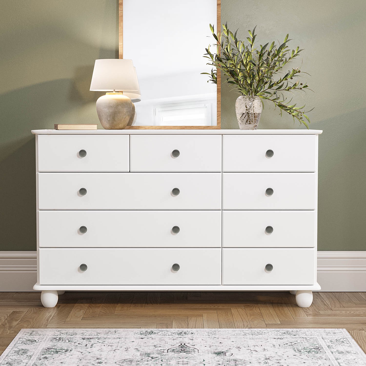 Wide Chest 9 Drawers