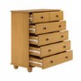 Pine Chest of 6 Drawers - Hampton