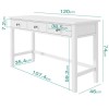 GRADE A1 - White Dressing Table with Drawers - Harper