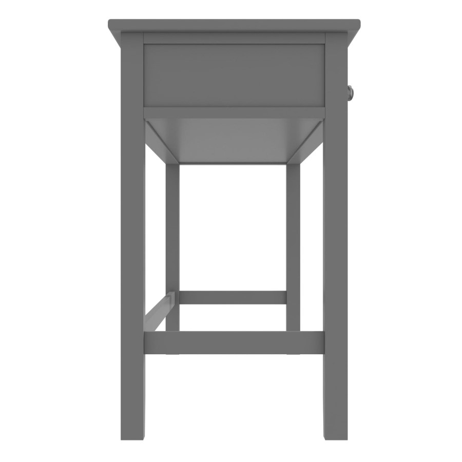Grey Office Desk with Storage - Harper Range 
