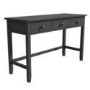 Grey Painted Dressing Table with 3 Drawers - Harper