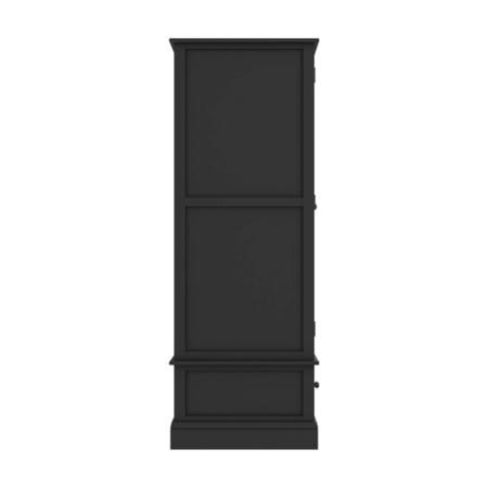 Harper grey solid wood wardrobe discount