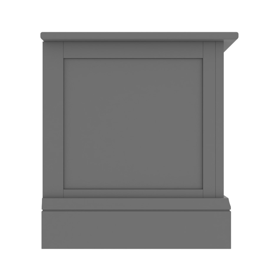 Harper Grey Solid Wood Blanket Box Furniture123