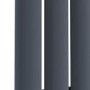 Sorrento Anthracite Horizontal Oval Designer Radiator 600x590mm Single Panel 1576 BTU