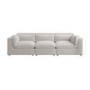 ALMOST PERFECT - Beige Boucle 4 Seater Sofa - Hudson
