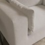 Beige Boucle 3 Seater Sofa and Love Seat Set - Hudson