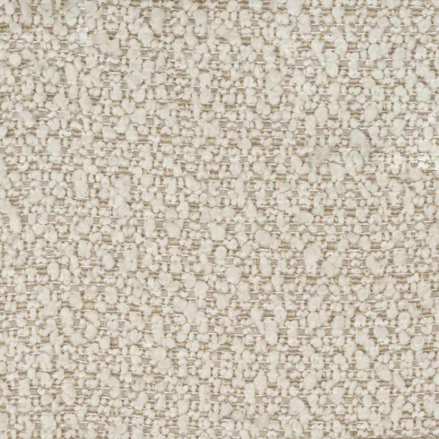 ONLY OPENED - Hudson Beige Boucle Footstool