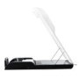 Hygiene Tech Floor Standing Digital signage screen with hand sanitiser - plug and play USB