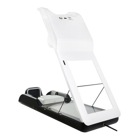 Hygiene Tech Floor Standing Digital signage screen with hand sanitiser - plug and play USB