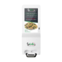 Hygiene Tech Floor Standing Digital signage screen with hand sanitiser - plug and play USB