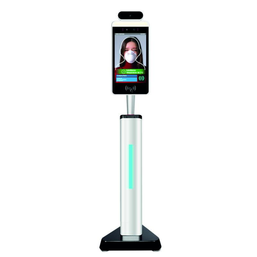 Hygiene Tech 8" Non-Contact Body Temperature Terminal - Floor Standing