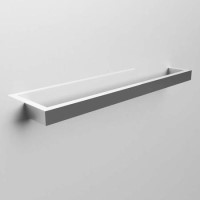 Square Single Bar Heated Towel Rail 19W - Burdock