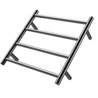 4 Bar Heated Ladder Towel Rail - Anise