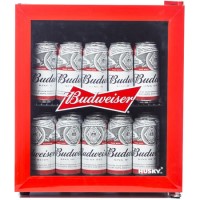 Husky 45.8 Litre Mini Fridge/Drinks Cooler - Budweiser