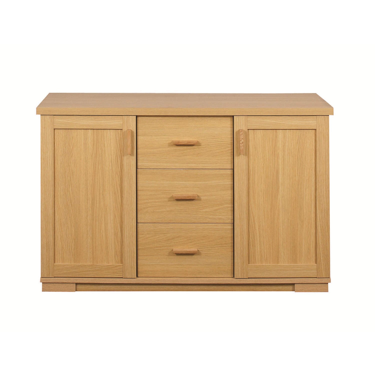 Caxtons Huxley Oak 2 Door/3 Drawer Sideboard Furniture123