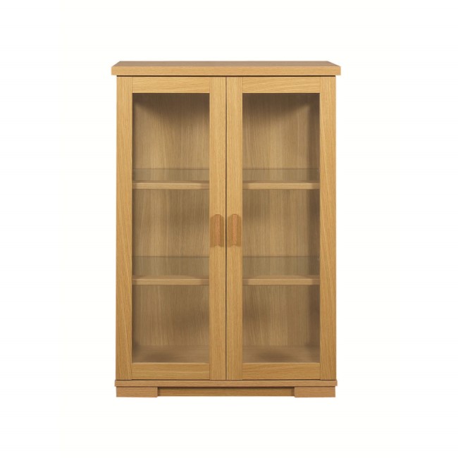 Caxtons Huxley Oak China Display Cabinet