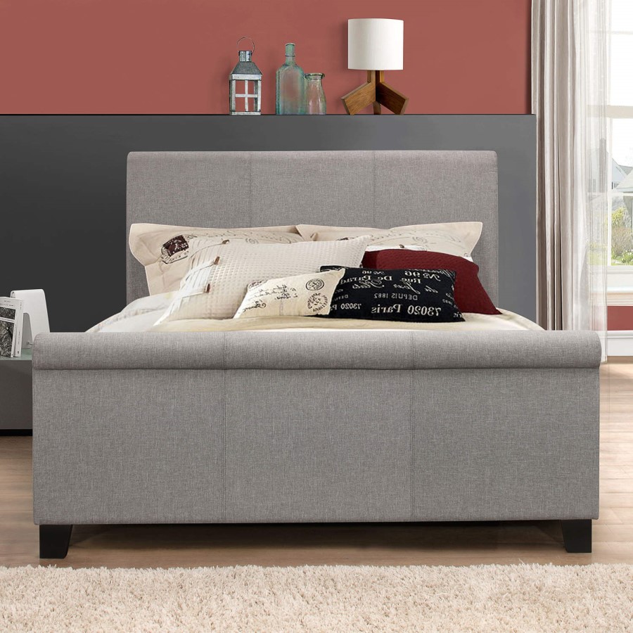 Birlea Hudson Double Bed Grey