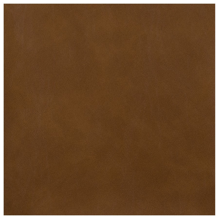 Tan Faux Leather Swivel Office Chair - Hugh 