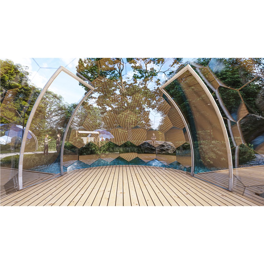 Hypedome Second Entrance Kit for Garden Igloo Dome