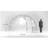 3.5m Garden Igloo Dome - Hypedome 
