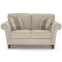 Helmsdale Pewter Fabric 2 Seater Sofa - Includes 2 Cushions
