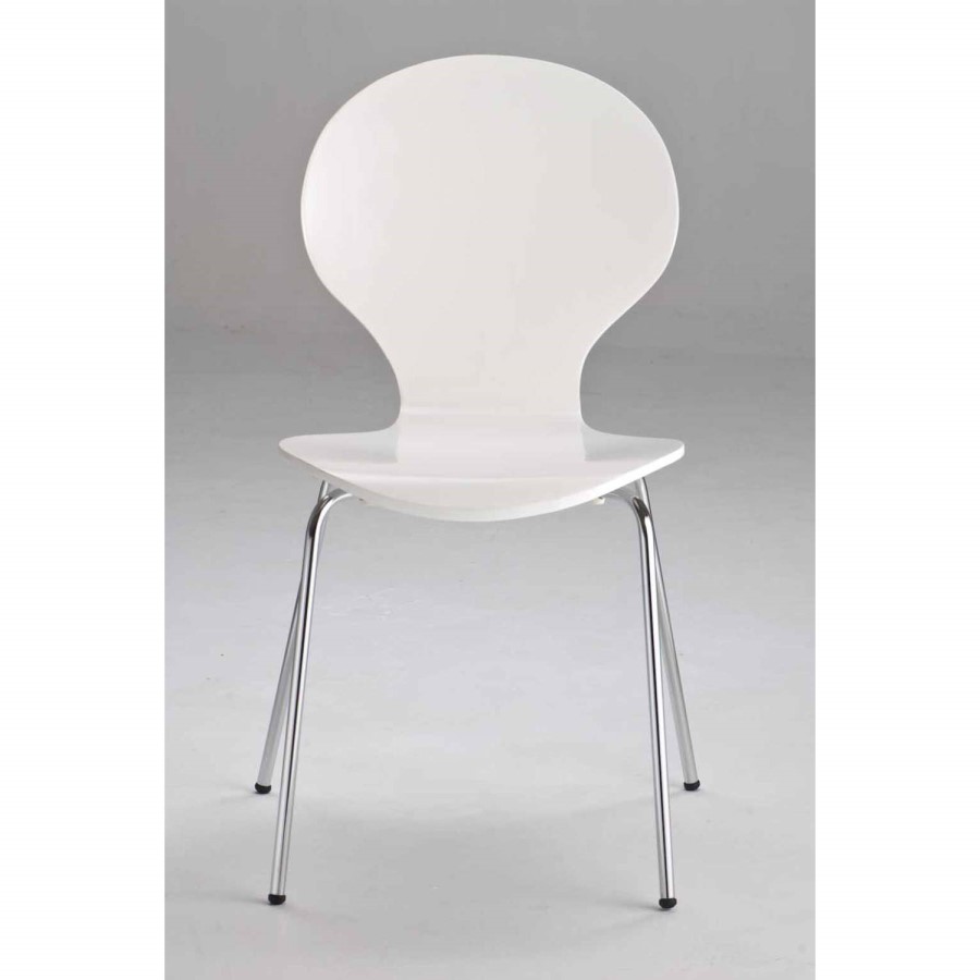 LPD Limited Ibiza Chairs Set Of 4 In White
