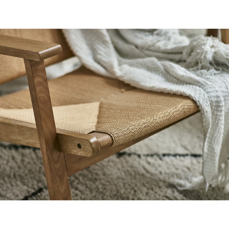 Oak Armchair - Icaria - Julian Bowen 