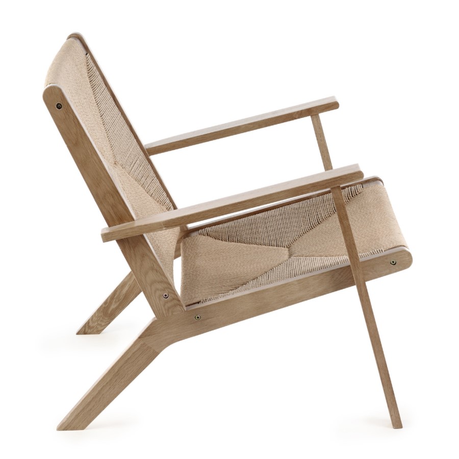 Oak Armchair - Icaria - Julian Bowen 