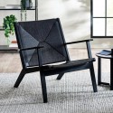 ICA002 Black Oak Armchair - Icaria - Julian Bowen 