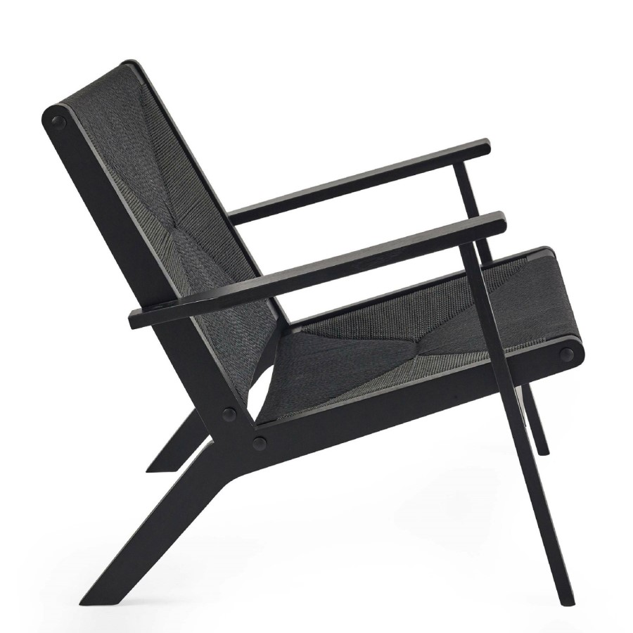 Black Oak Armchair - Icaria - Julian Bowen 