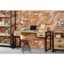 Industrial Home Office Desk with Storage Drawers - Cosmo Range