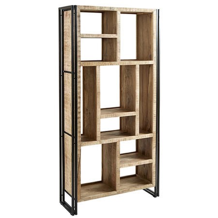 Industrial Shelving Unit Bookcase Cosmo Range Furniture123
