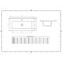 Moderno 800 Ceramic Mid Edge Basin