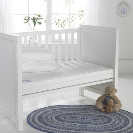 Izziwotnot Luxury Sprung Cot Bed Mattress 140 x 70cm