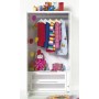 Izziwotnot Skyline Wardrobe 2 door in White