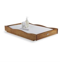 Izziwotnot Bailey Cot Top Changer in Oak