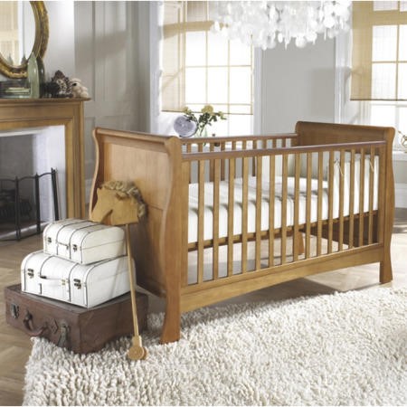 Izziwotnot Bailey Cot Top Changer in Oak Furniture123