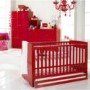 Izziwotnot Skyline Hi-Gloss 5 Piece Roomset in Red