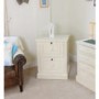 Baumhaus Cadence Two Drawer Filing Cabinet in cream