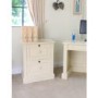 Baumhaus Cadence Two Drawer Filing Cabinet in cream
