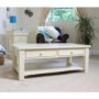 Baumhaus Cadence Coffee Table with Drawers in cream