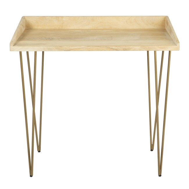 Light Solid Wood Desk - Inari