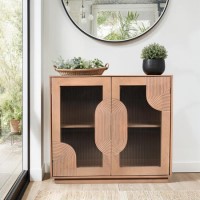 Solid mango Wood Small Sideboard - Indus