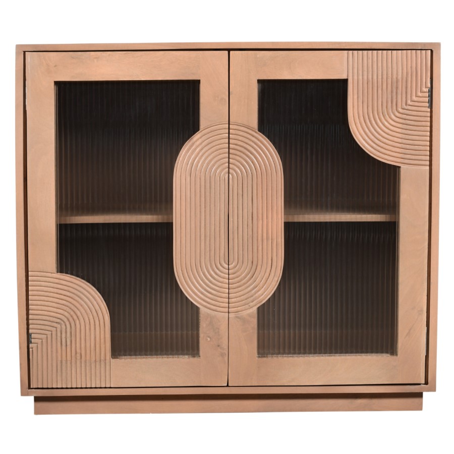 Solid mango Wood Small Sideboard - Indus